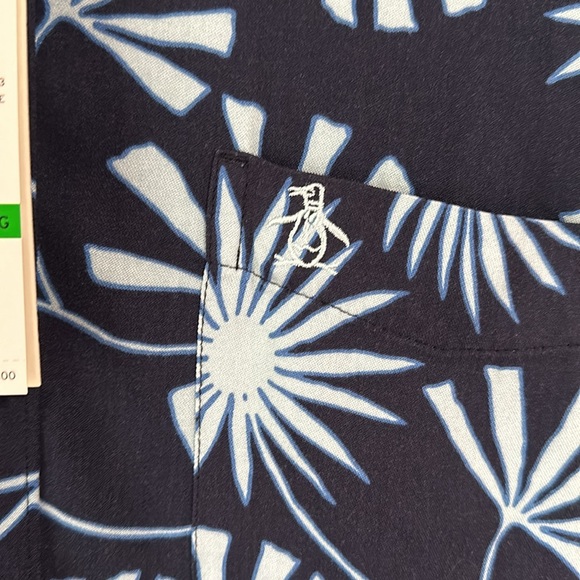 NWT original Penguin by Munsingwear size large men’s button down shirt L floral - Picture 6 of 11